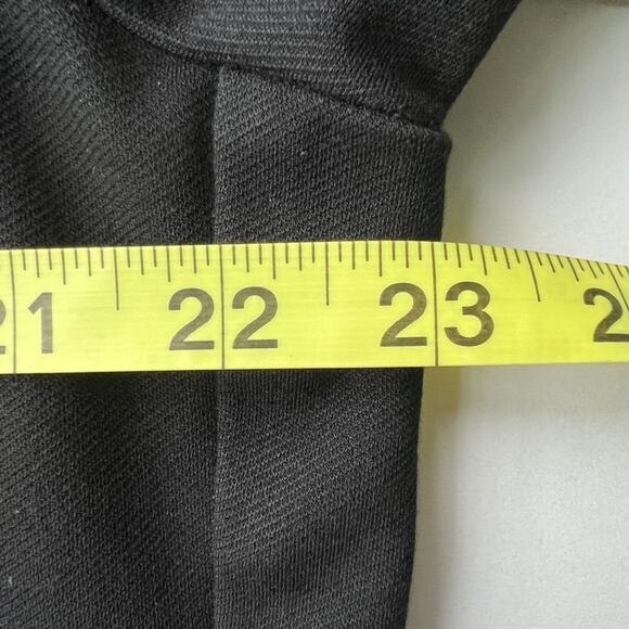 Nordstrom Calibrate Black Full Zip Jacket w/Pocket and Stretch Heavy-Size L - Picture 7 of 9